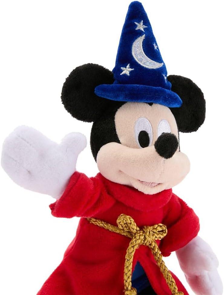 imageDISNEY STORE Mini Bean Bag Plushies  Stitch  Cute Stuffed Animal with Detailed Sculpting Embroidered Features Bean Bag Bottom Plush Toys for KidsSorcerer Mickey