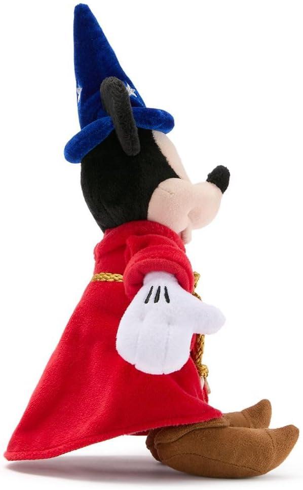 imageDISNEY STORE Mini Bean Bag Plushies  Stitch  Cute Stuffed Animal with Detailed Sculpting Embroidered Features Bean Bag Bottom Plush Toys for KidsSorcerer Mickey