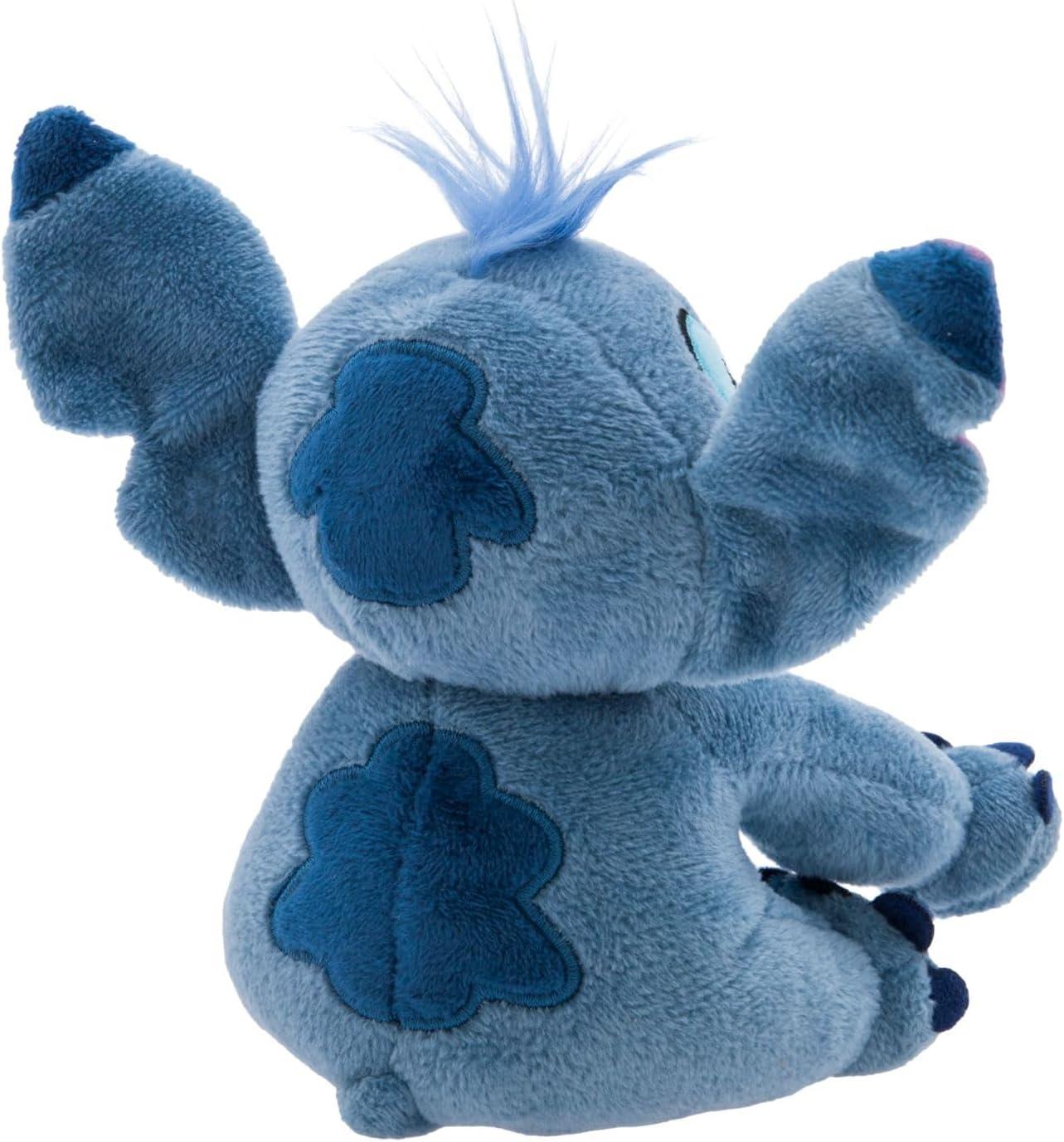 imageDISNEY STORE Mini Bean Bag Plushies  Stitch  Cute Stuffed Animal with Detailed Sculpting Embroidered Features Bean Bag Bottom Plush Toys for KidsStitch