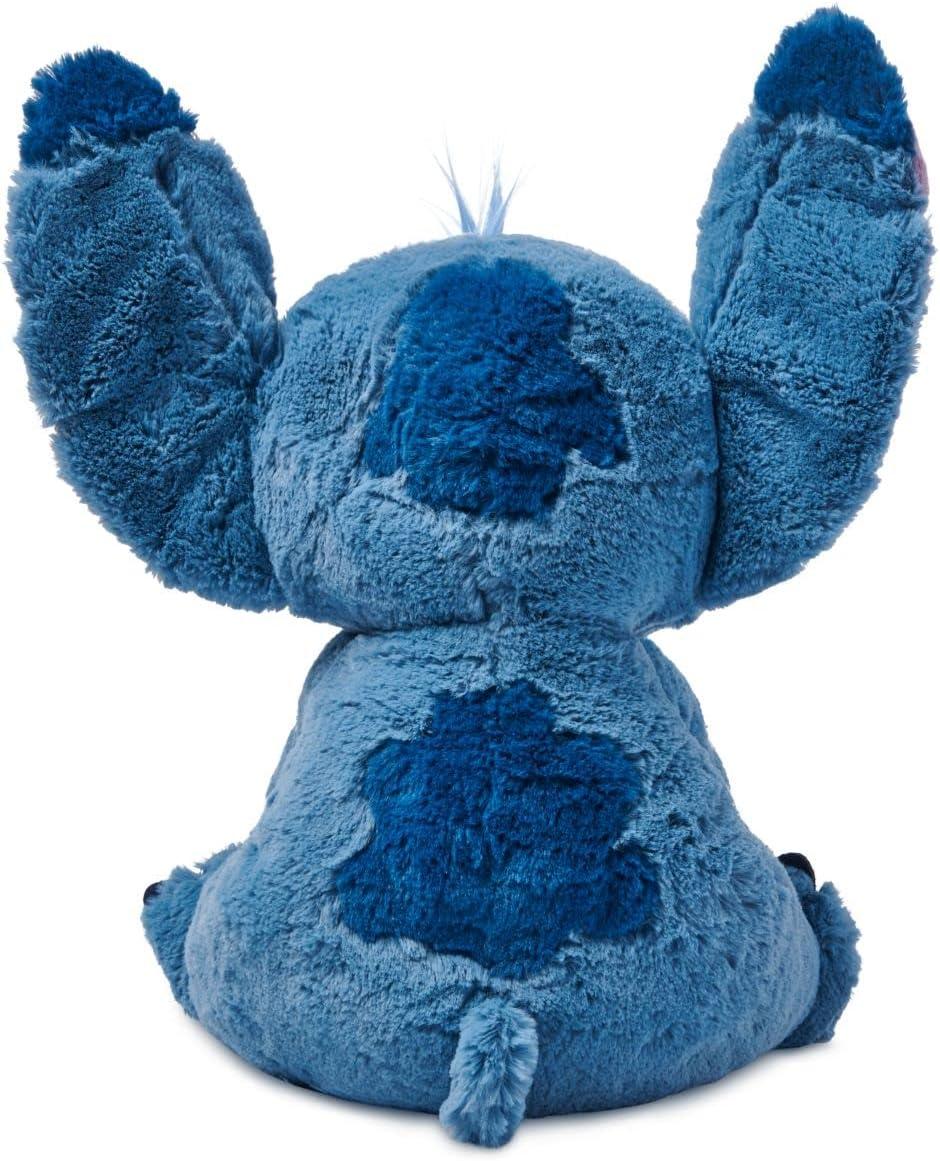 imageDISNEY STORE Official Angel Medium Soft Toy for Kids Cuddly Character with Fuzzy Texture and Embroidered Details Flexible Floppy Ears Disney Plushy Suitable for All AgesStitch