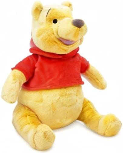 imageDISNEY STORE Official Angel Medium Soft Toy for Kids Cuddly Character with Fuzzy Texture and Embroidered Details Flexible Floppy Ears Disney Plushy Suitable for All AgesPooh