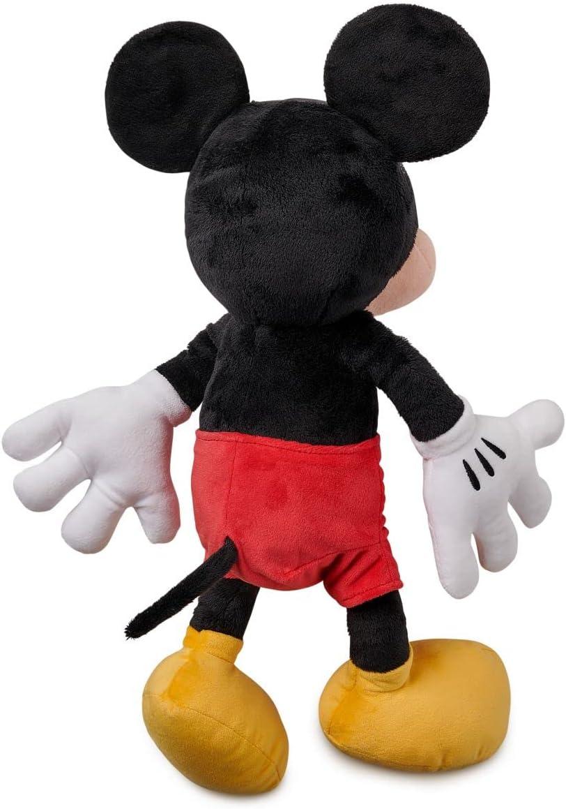 imageDISNEY STORE Official Angel Medium Soft Toy for Kids Cuddly Character with Fuzzy Texture and Embroidered Details Flexible Floppy Ears Disney Plushy Suitable for All AgesMickey