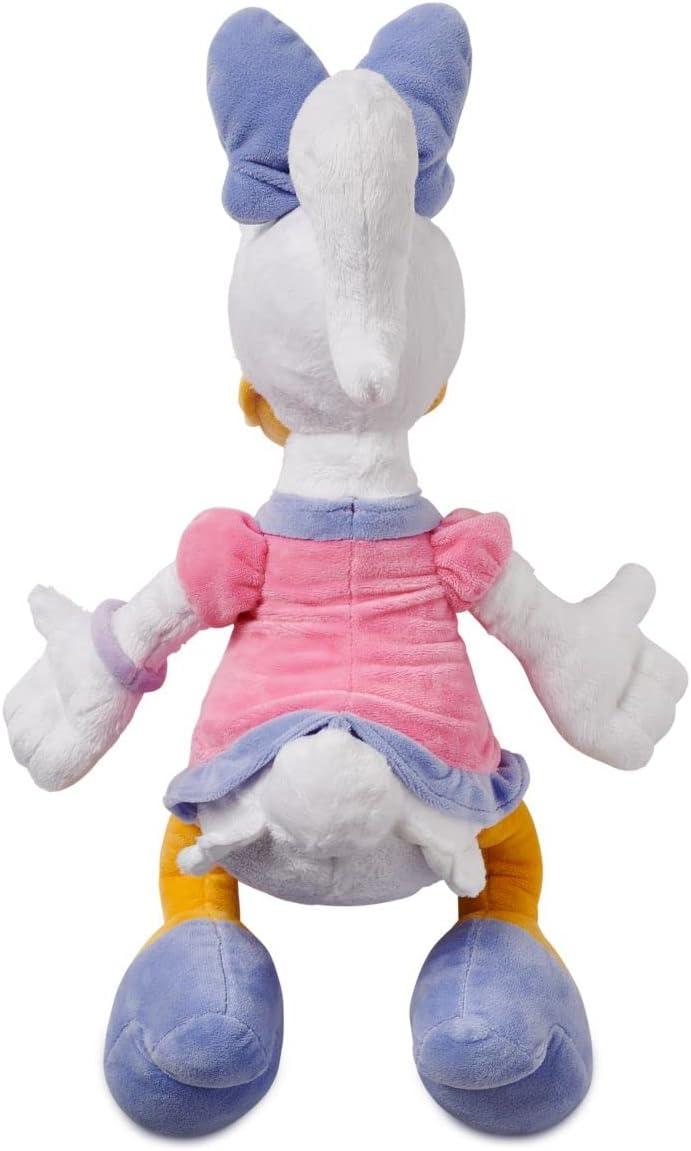 imageDISNEY STORE Official Angel Medium Soft Toy for Kids Cuddly Character with Fuzzy Texture and Embroidered Details Flexible Floppy Ears Disney Plushy Suitable for All AgesDaisy Duck