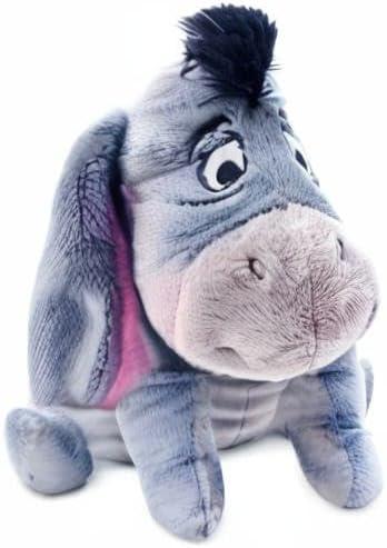 imageDISNEY STORE Official Angel Medium Soft Toy for Kids Cuddly Character with Fuzzy Texture and Embroidered Details Flexible Floppy Ears Disney Plushy Suitable for All AgesEeyore
