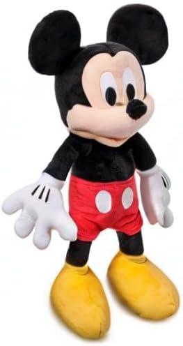 imageDISNEY STORE Official Angel Medium Soft Toy for Kids Cuddly Character with Fuzzy Texture and Embroidered Details Flexible Floppy Ears Disney Plushy Suitable for All AgesMickey