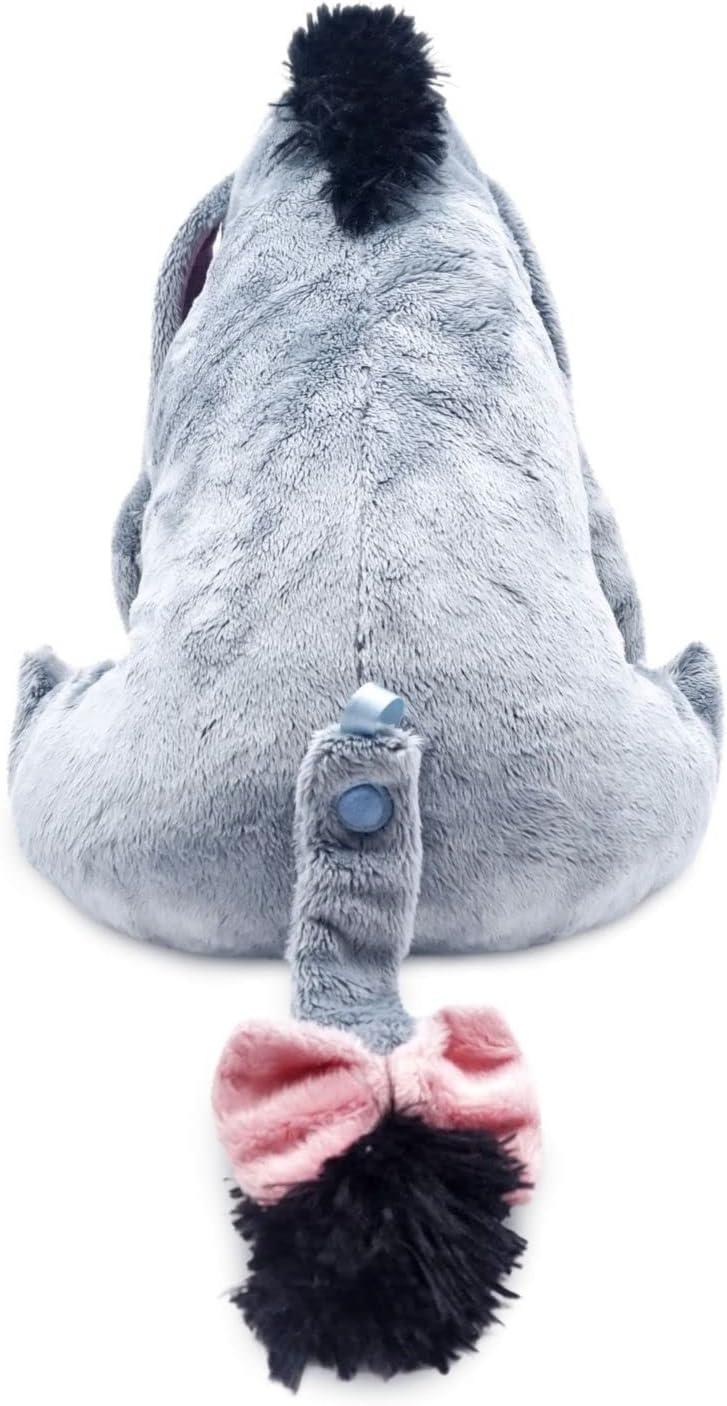 imageDISNEY STORE Official Angel Medium Soft Toy for Kids Cuddly Character with Fuzzy Texture and Embroidered Details Flexible Floppy Ears Disney Plushy Suitable for All AgesEeyore