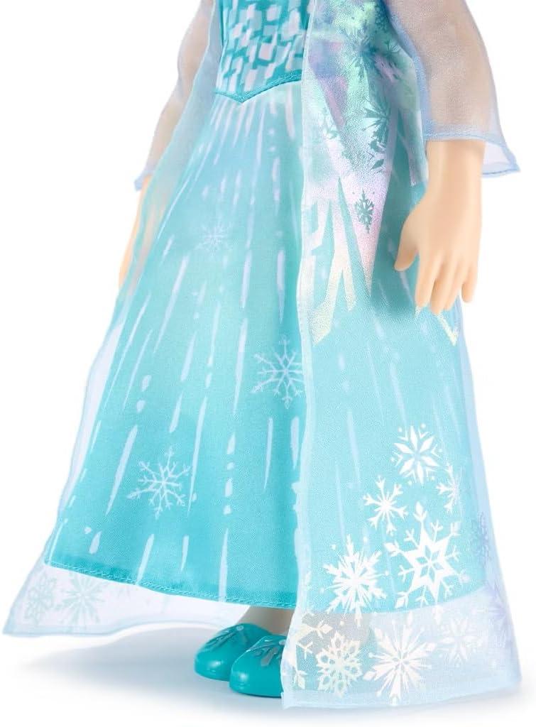 imageDISNEY STORE Official Anna Once Upon a Story Doll  16 Inch Disney Princess Toys Featuring Reflective Eyes with 3D Pupil and Iris Detailed Costume Hair Comb ampamp Shoes  Comes in Display BoxElsa