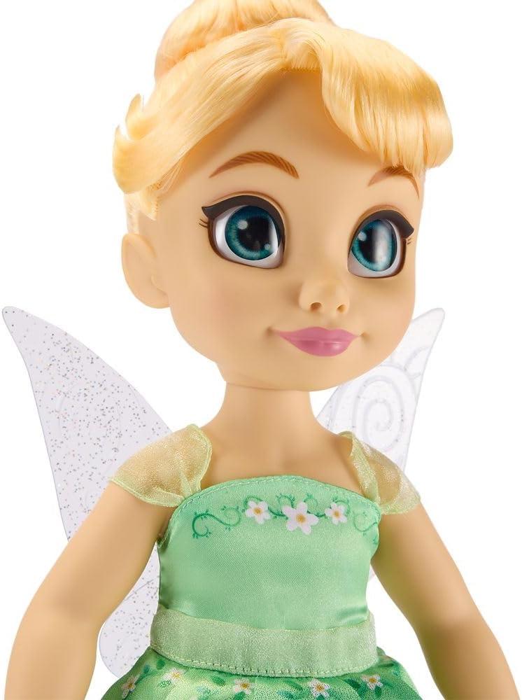 imageDISNEY STORE Official Anna Once Upon a Story Doll  16 Inch Disney Princess Toys Featuring Reflective Eyes with 3D Pupil and Iris Detailed Costume Hair Comb ampamp Shoes  Comes in Display BoxTinker Bell