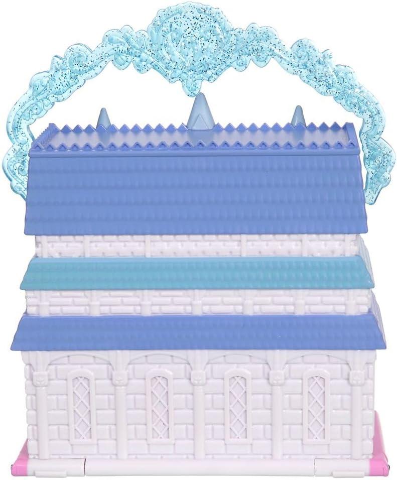 imageDISNEY STORE Official Jasmine Palace Micro Play Set Micro Toy Set Includes Jasmine Aladdin Genie and Abu Micro Figures Travel Toy Portable Playset with Handle Travel Toys with Surprise RevealsFrozen