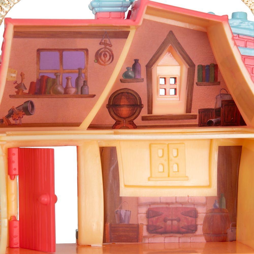 imageDISNEY STORE Official Jasmine Palace Micro Play Set Micro Toy Set Includes Jasmine Aladdin Genie and Abu Micro Figures Travel Toy Portable Playset with Handle Travel Toys with Surprise RevealsBelle