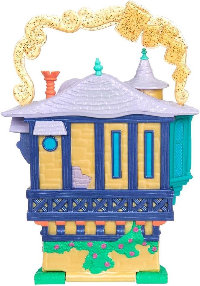 imageDISNEY STORE Official Jasmine Palace Micro Play Set Micro Toy Set Includes Jasmine Aladdin Genie and Abu Micro Figures Travel Toy Portable Playset with Handle Travel Toys with Surprise RevealsRapunzel