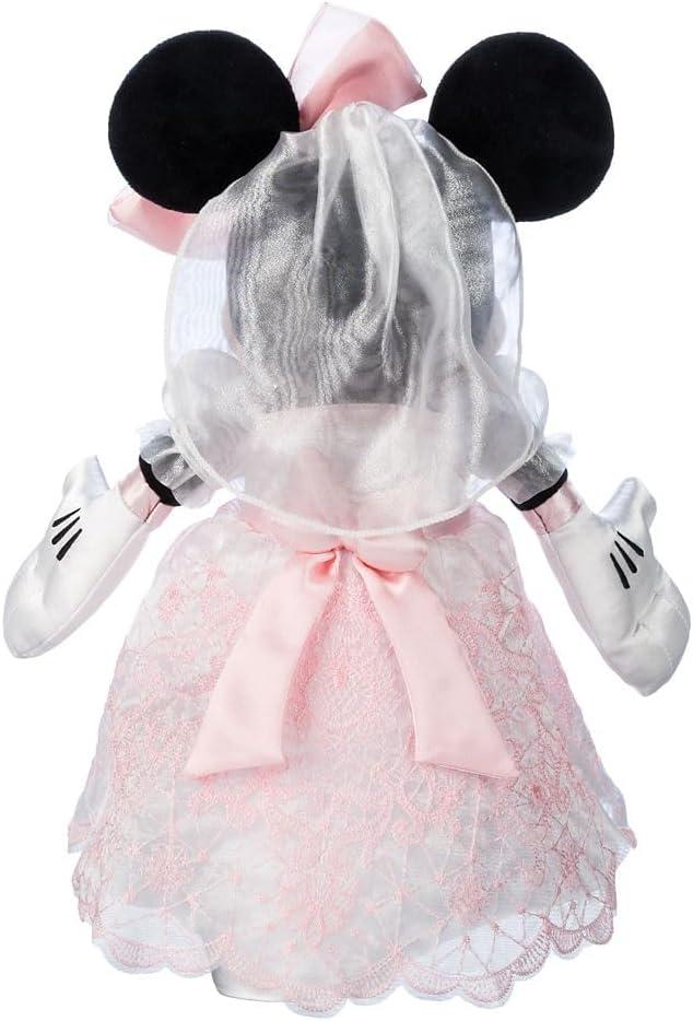 imageDISNEY STORE Official Mickey Mouse Wedding Plush  Groom Stuffed Animal Chocolate Tuxedo Jacket Embroidered Features Soft Foam Ears Romantic Gift for Weddings Includes tofrom Gift TagMinnie