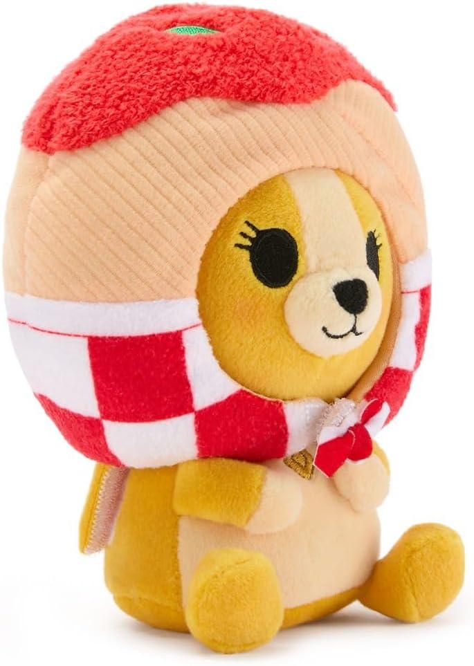 imageDISNEY STORE Official Mini MixIts Plushies  Alice  Cute Stuffed Animals  Mix ampamp Match Detachable Hats  Hook and Loop Strap  Plush Toys for Kids and Collectors 7 InchLady