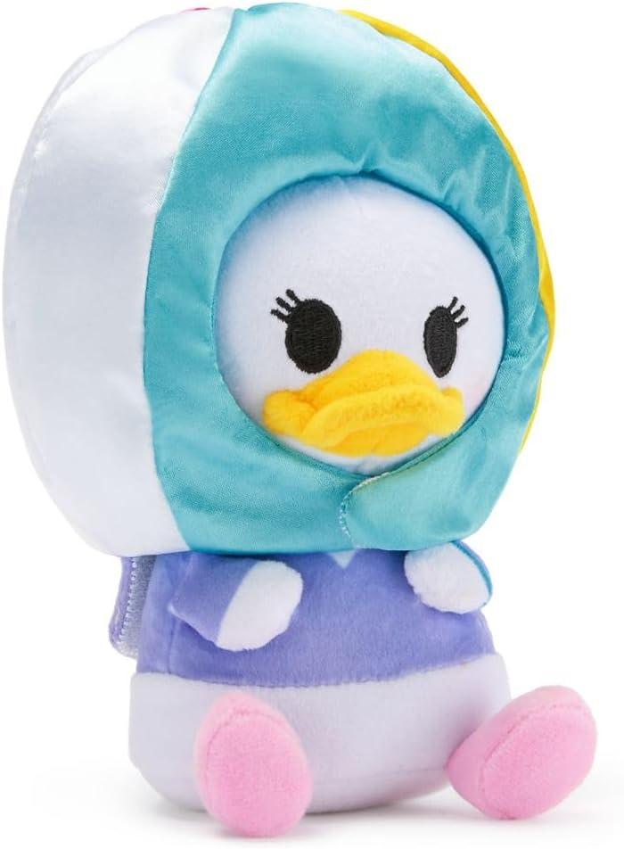imageDISNEY STORE Official Mini MixIts Plushies  Alice  Cute Stuffed Animals  Mix ampamp Match Detachable Hats  Hook and Loop Strap  Plush Toys for Kids and Collectors 7 InchDaisy Duck