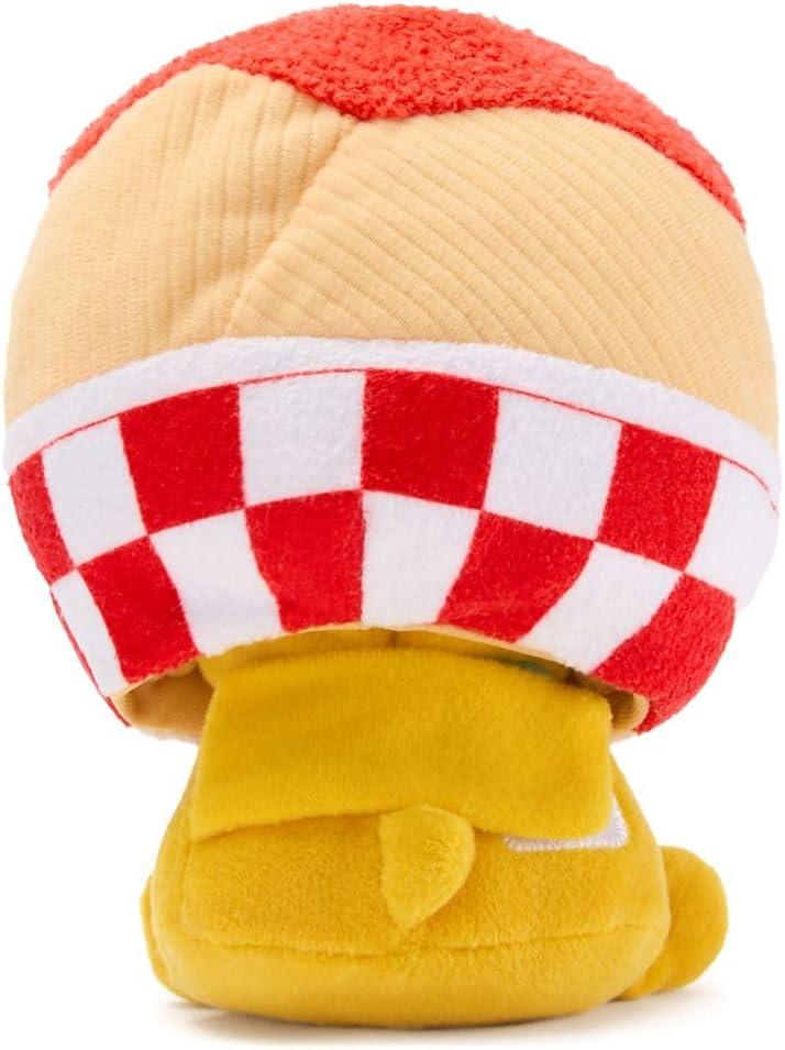 imageDISNEY STORE Official Mini MixIts Plushies  Alice  Cute Stuffed Animals  Mix ampamp Match Detachable Hats  Hook and Loop Strap  Plush Toys for Kids and Collectors 7 InchLady