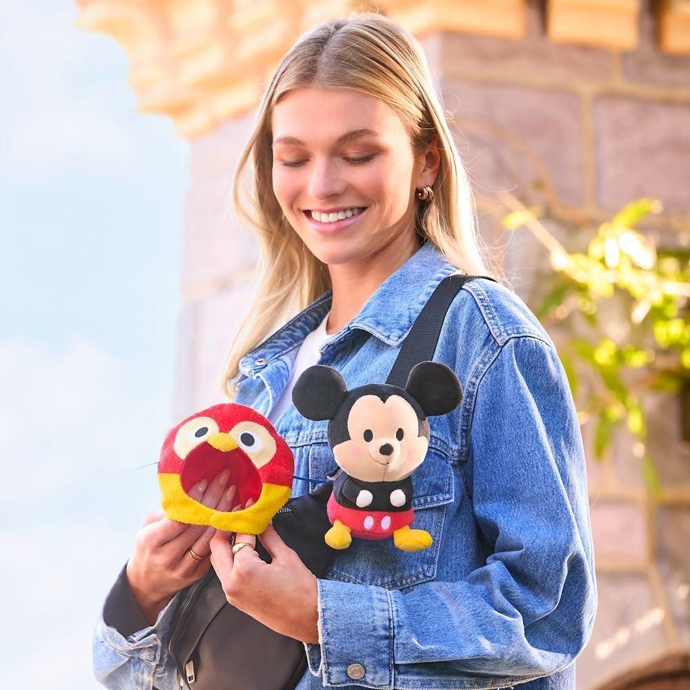 imageDISNEY STORE Official Mini MixIts Plushies  Alice  Cute Stuffed Animals  Mix ampamp Match Detachable Hats  Hook and Loop Strap  Plush Toys for Kids and Collectors 7 InchMinnie Mouse