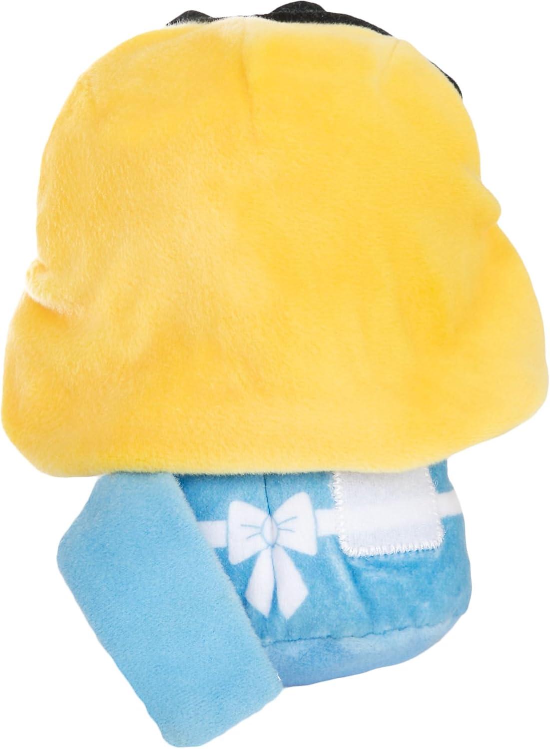 imageDISNEY STORE Official Mini MixIts Plushies  Alice  Cute Stuffed Animals  Mix ampamp Match Detachable Hats  Hook and Loop Strap  Plush Toys for Kids and Collectors 7 InchAlice