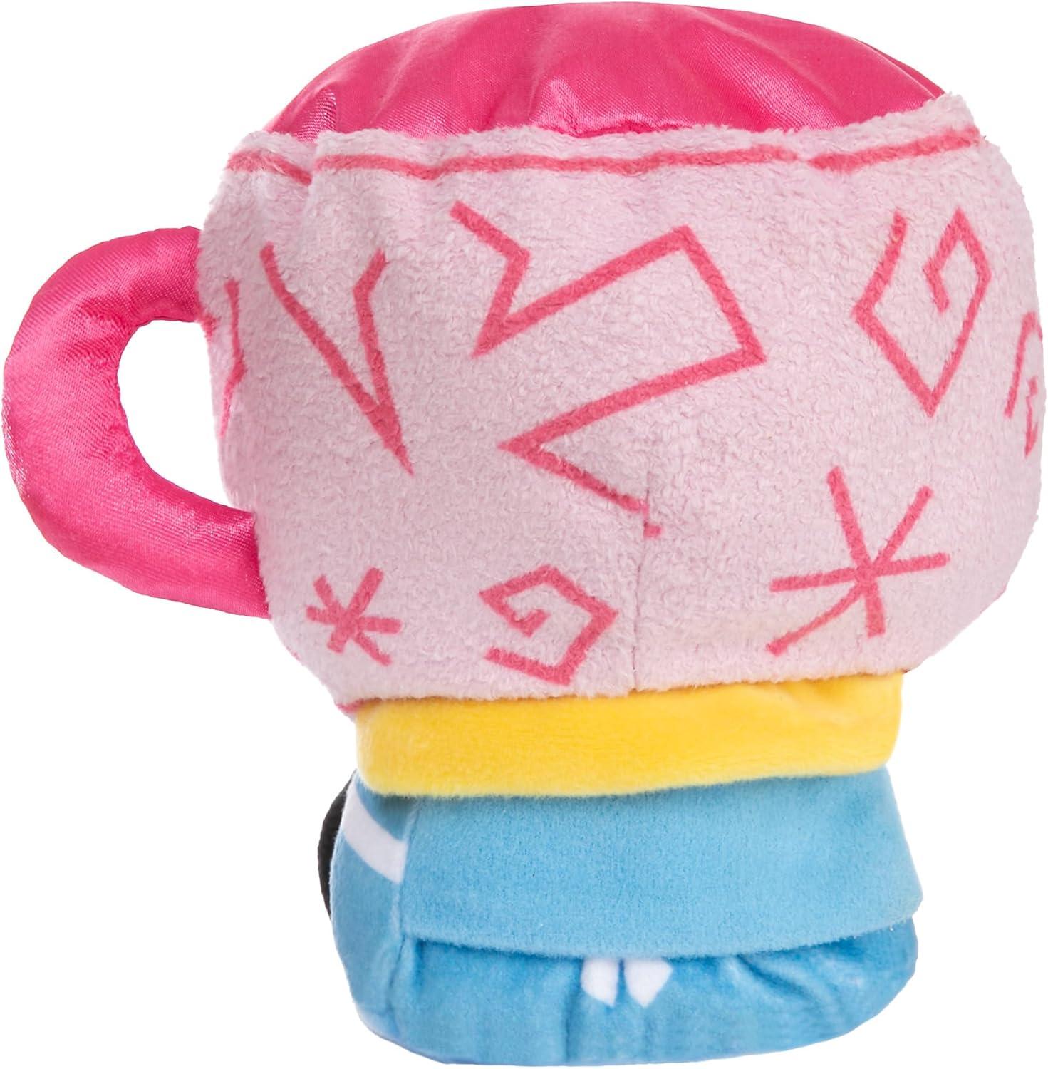 imageDISNEY STORE Official Mini MixIts Plushies  Alice  Cute Stuffed Animals  Mix ampamp Match Detachable Hats  Hook and Loop Strap  Plush Toys for Kids and Collectors 7 InchAlice