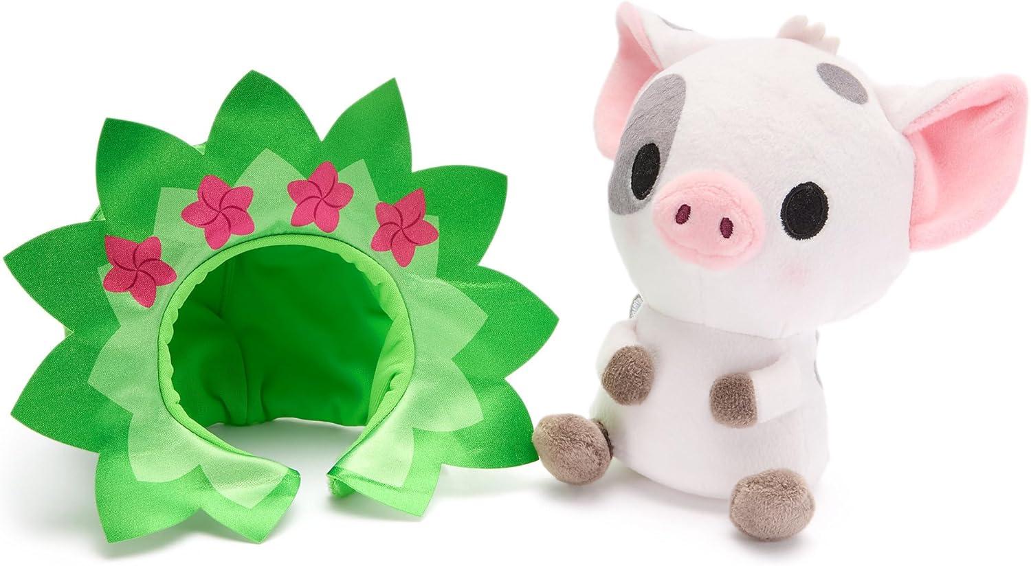 imageDISNEY STORE Official Mini MixIts Plushies  Alice  Cute Stuffed Animals  Mix ampamp Match Detachable Hats  Hook and Loop Strap  Plush Toys for Kids and Collectors 7 InchPua