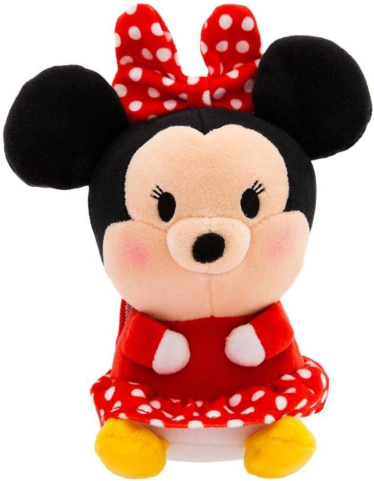 imageDISNEY STORE Official Mini MixIts Plushies  Alice  Cute Stuffed Animals  Mix ampamp Match Detachable Hats  Hook and Loop Strap  Plush Toys for Kids and Collectors 7 InchMinnie Mouse