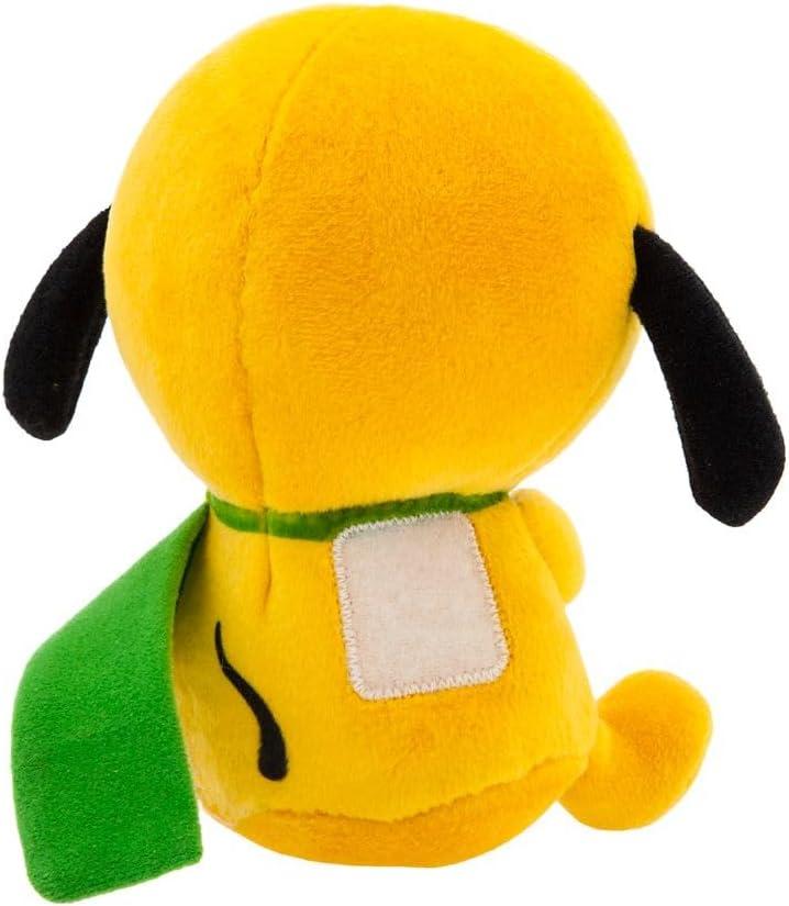 imageDISNEY STORE Official Mini MixIts Plushies  Alice  Cute Stuffed Animals  Mix ampamp Match Detachable Hats  Hook and Loop Strap  Plush Toys for Kids and Collectors 7 InchPluto