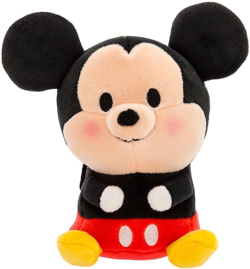 imageDISNEY STORE Official Mini MixIts Plushies  Alice  Cute Stuffed Animals  Mix ampamp Match Detachable Hats  Hook and Loop Strap  Plush Toys for Kids and Collectors 7 InchMickey Mouse