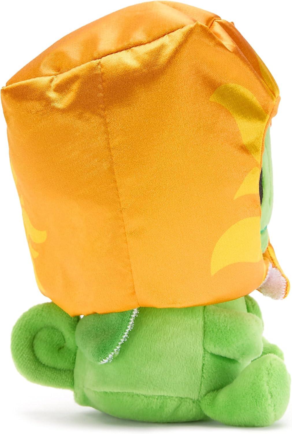imageDISNEY STORE Official Mini MixIts Plushies  Alice  Cute Stuffed Animals  Mix ampamp Match Detachable Hats  Hook and Loop Strap  Plush Toys for Kids and Collectors 7 InchPascal