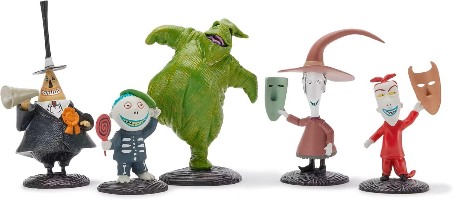 imageDISNEY STORE Official Once Upon a Story Figure Set  8 Fully Sculpted Disney Figures Including Cinderella Ariel Belle Jasmine Tiana ampamp More in DoubleTiered Box with Scenic BackgroundsNightmare