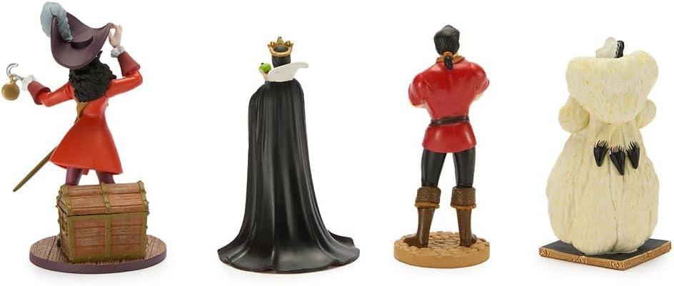 imageDISNEY STORE Official Once Upon a Story Figure Set  8 Fully Sculpted Disney Figures Including Cinderella Ariel Belle Jasmine Tiana ampamp More in DoubleTiered Box with Scenic BackgroundsVillains
