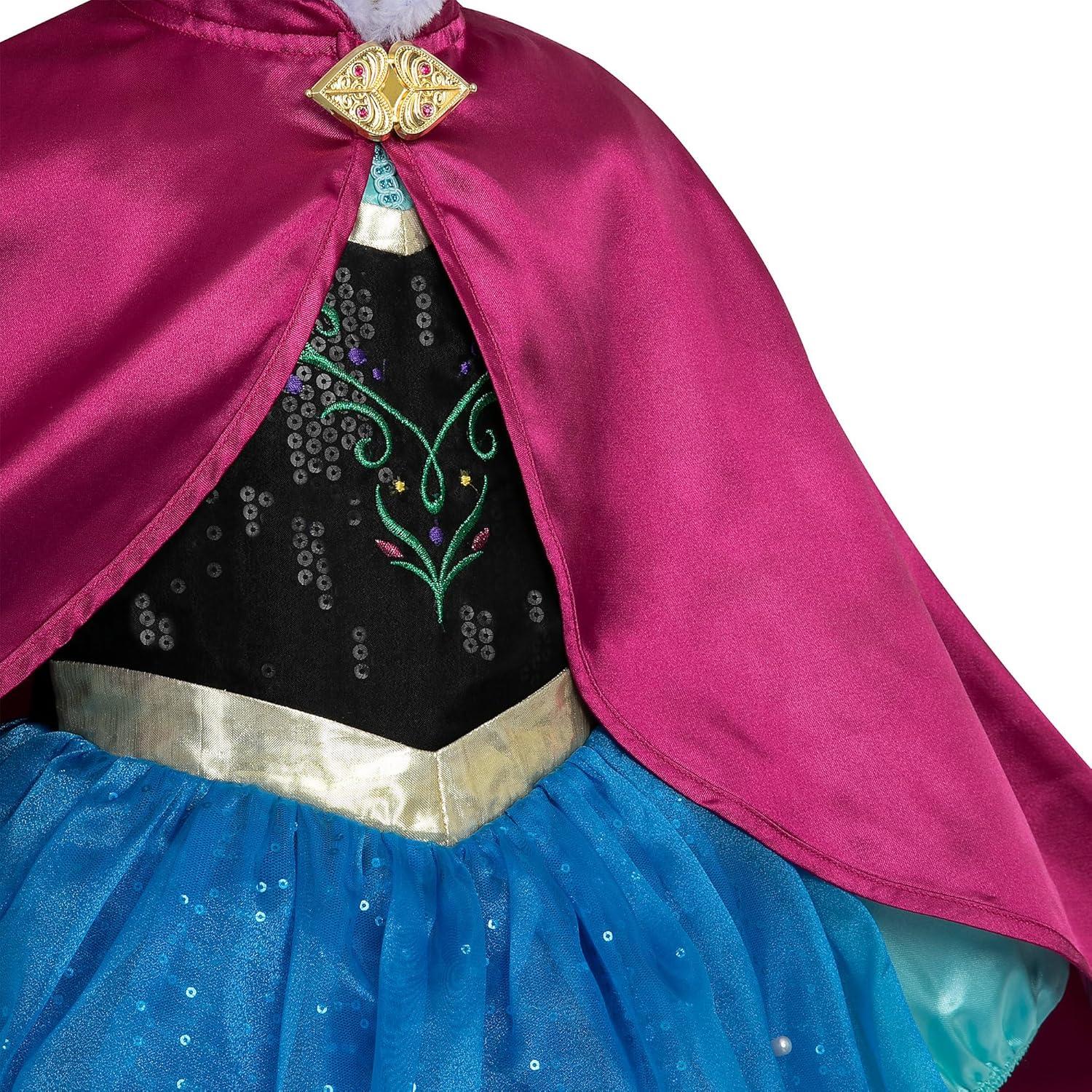 imageDISNEY STORE Official Princess Halloween Costume for Kids  Disney Princess Dresses  Dress up Clothes for Pretend PlayAnna