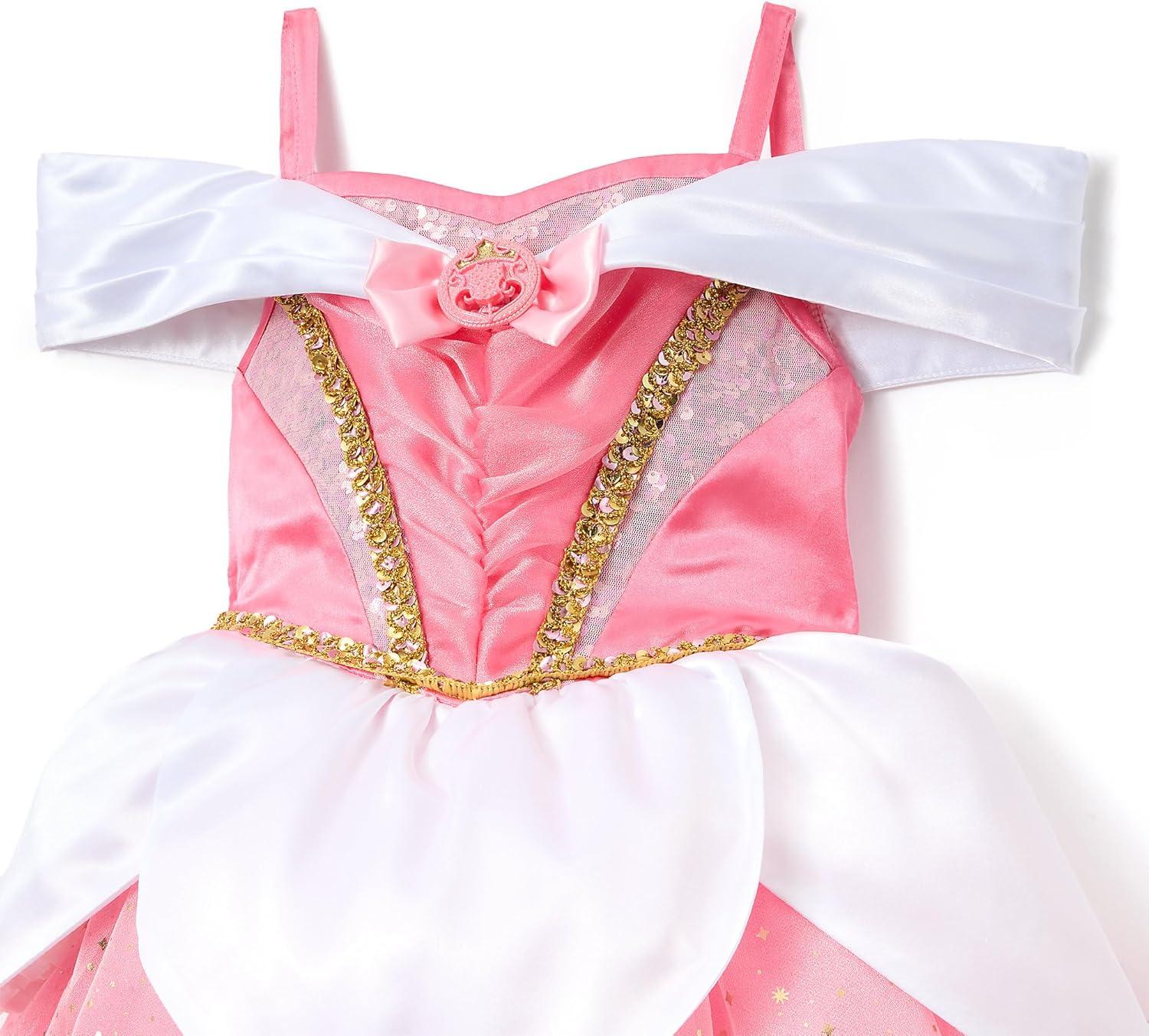 imageDISNEY STORE Official Princess Halloween Costume for Kids  Disney Princess Dresses  Dress up Clothes for Pretend PlayAurora