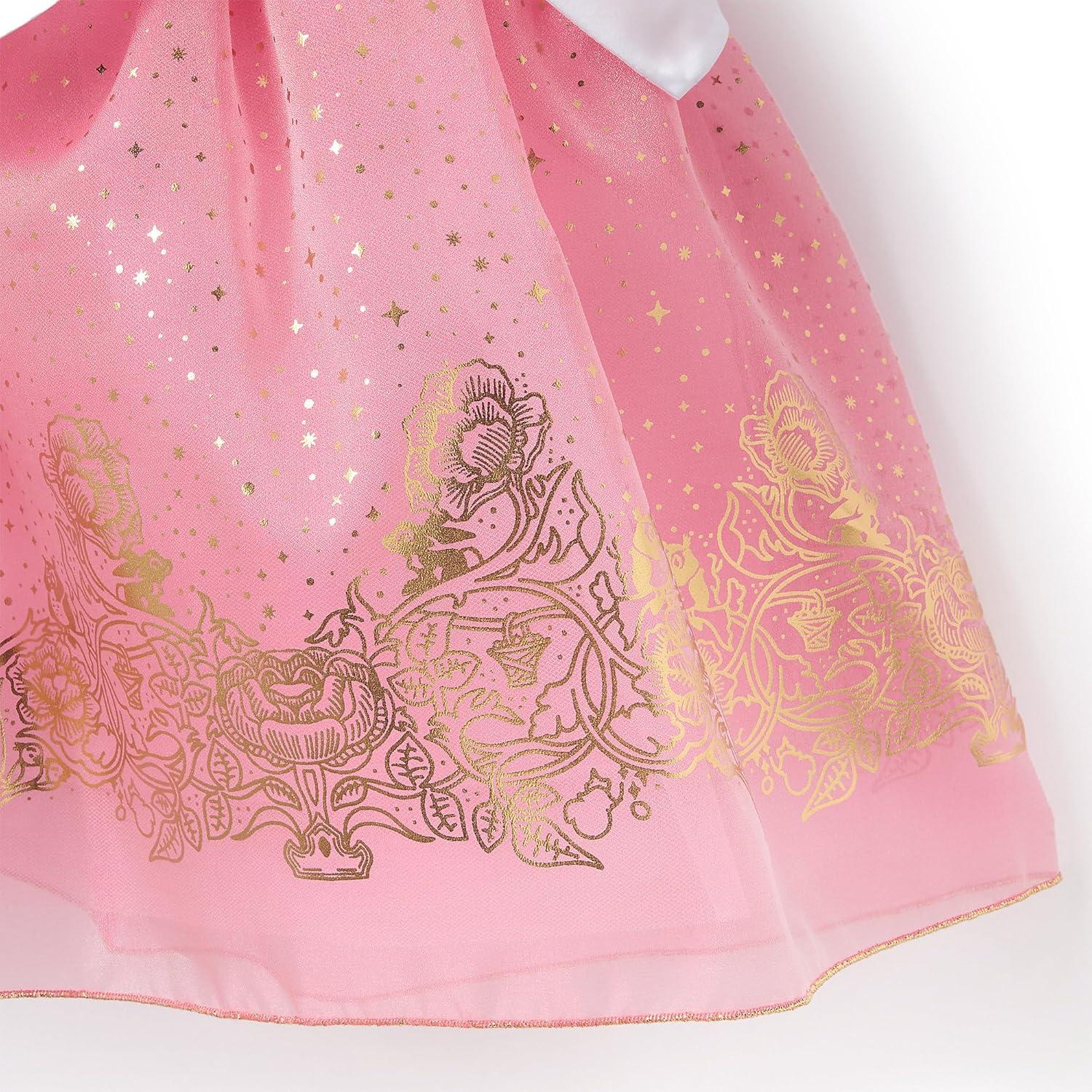 imageDISNEY STORE Official Princess Halloween Costume for Kids  Disney Princess Dresses  Dress up Clothes for Pretend PlayAurora