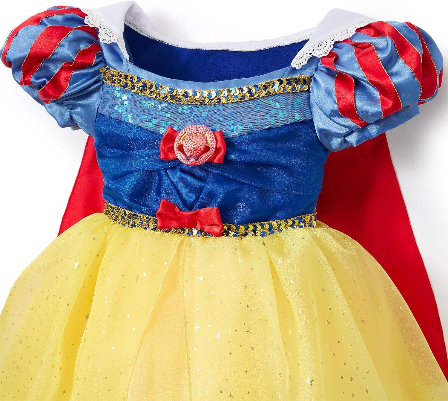 imageDISNEY STORE Official Princess Halloween Costume for Kids  Disney Princess Dresses  Dress up Clothes for Pretend PlaySnow White