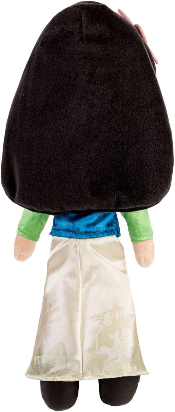 imageDISNEY STORE Official Princess Plush Doll Mulan Medium 14 Inches Soft Plushy with Embroidered Features Princess Toys for Girls Disney Dolls Stuffed Animals for GirlsMulan