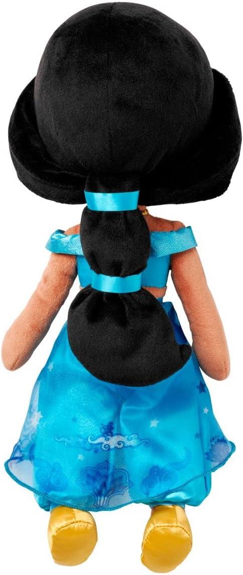 imageDISNEY STORE Official Princess Plush Doll Mulan Medium 14 Inches Soft Plushy with Embroidered Features Princess Toys for Girls Disney Dolls Stuffed Animals for GirlsJasmine