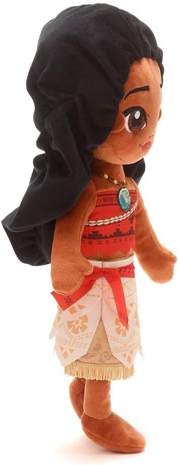 imageDISNEY STORE Official Princess Plush Doll Mulan Medium 14 Inches Soft Plushy with Embroidered Features Princess Toys for Girls Disney Dolls Stuffed Animals for GirlsMoana