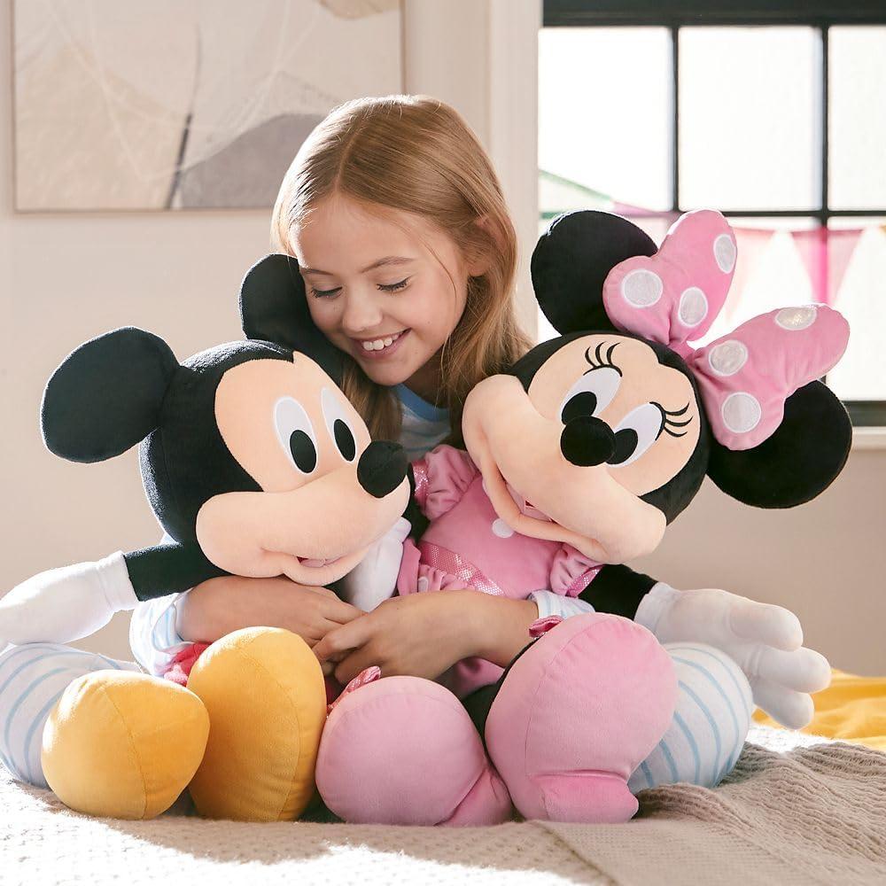 imageDISNEY STORE Official Stitch Plush from Lilo ampamp Stitch  Large 21 14 Inches Soft ampamp Cuddly Toy Iconic Blue Alien for Kids ampamp Fans Suitable for All Ages Premium QualityMinnie  Pink