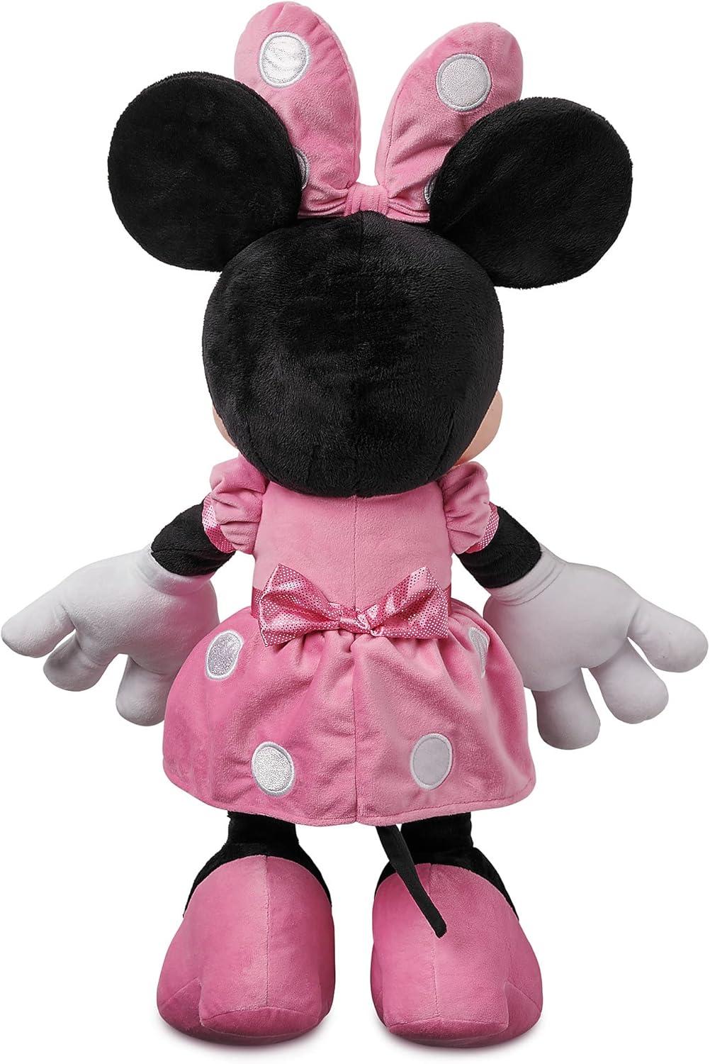 imageDISNEY STORE Official Stitch Plush from Lilo ampamp Stitch  Large 21 14 Inches Soft ampamp Cuddly Toy Iconic Blue Alien for Kids ampamp Fans Suitable for All Ages Premium QualityMinnie  Pink