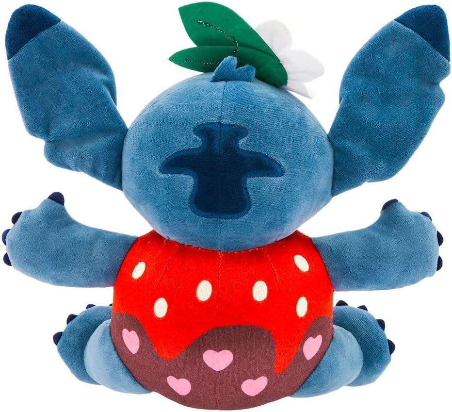 imageDISNEY STORE Official Stitch Valentines Day Plushie  Chocolate Dipped Strawberry Design Embroidered Features Super Soft Stuffed Animal  Inspired by Lilo ampamp Stitch