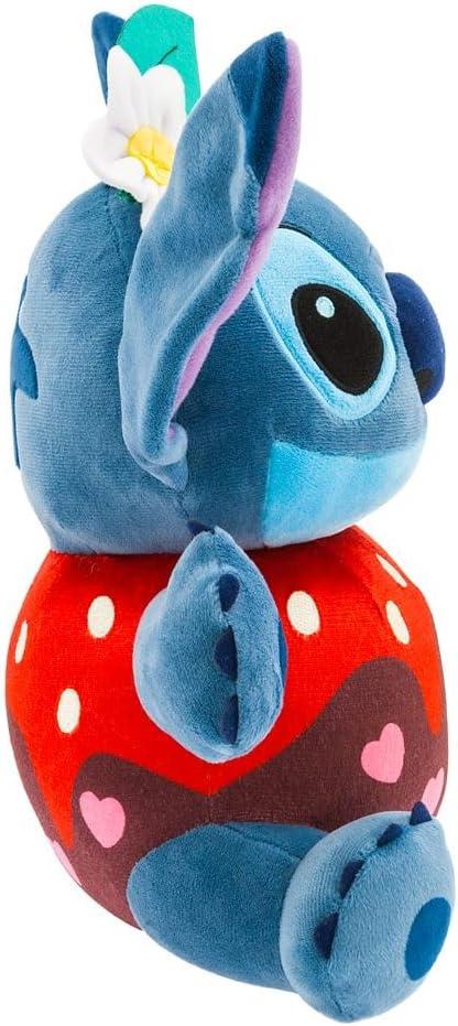 imageDISNEY STORE Official Stitch Valentines Day Plushie  Chocolate Dipped Strawberry Design Embroidered Features Super Soft Stuffed Animal  Inspired by Lilo ampamp Stitch