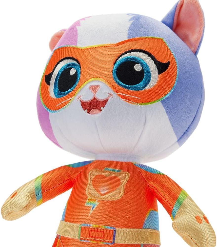imageDISNEY STORE Official SuperKitties Bitsy Plush  Detailed Disney Stuffed Animals with Embroidered Features and Screen Art Elements Part of SuperKitties Plush CollectionBuddy