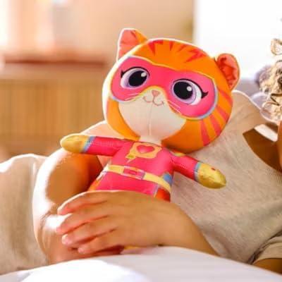imageDISNEY STORE Official SuperKitties Bitsy Plush  Detailed Disney Stuffed Animals with Embroidered Features and Screen Art Elements Part of SuperKitties Plush CollectionGinny