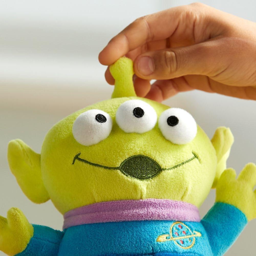 imageDISNEY STORE Official Toy Story Plush Alien Iconic Cuddly Toy Character with Embroidered Eyes and Soft Plush Features Suitable for All AgesAlien
