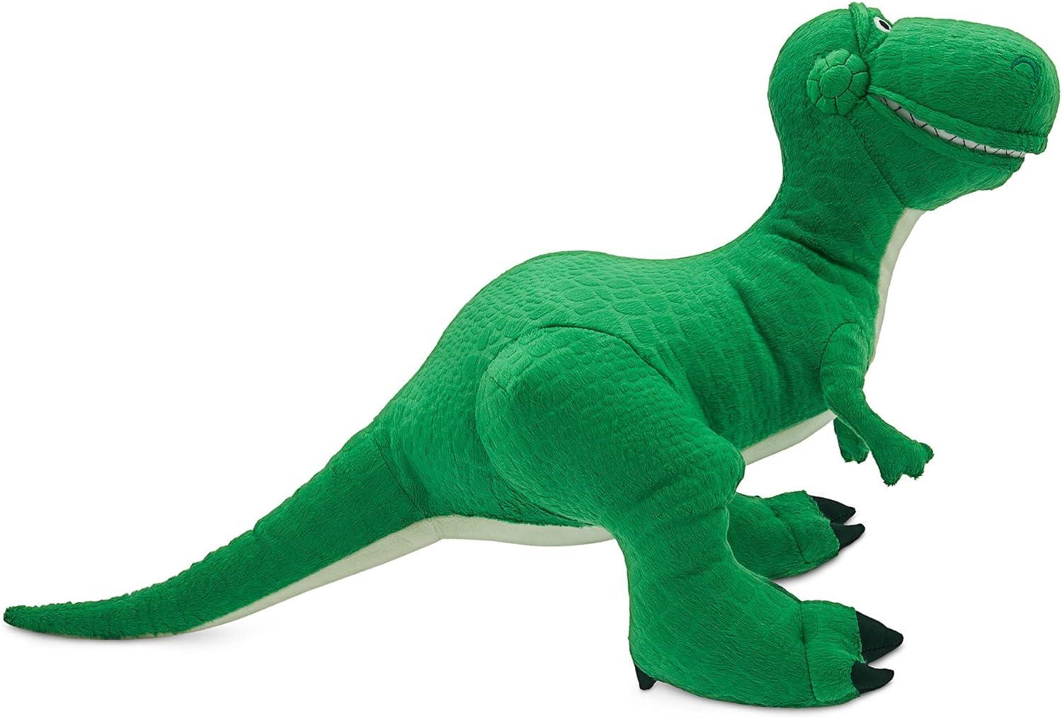imageDISNEY STORE Official Toy Story Plush Alien Iconic Cuddly Toy Character with Embroidered Eyes and Soft Plush Features Suitable for All AgesRex