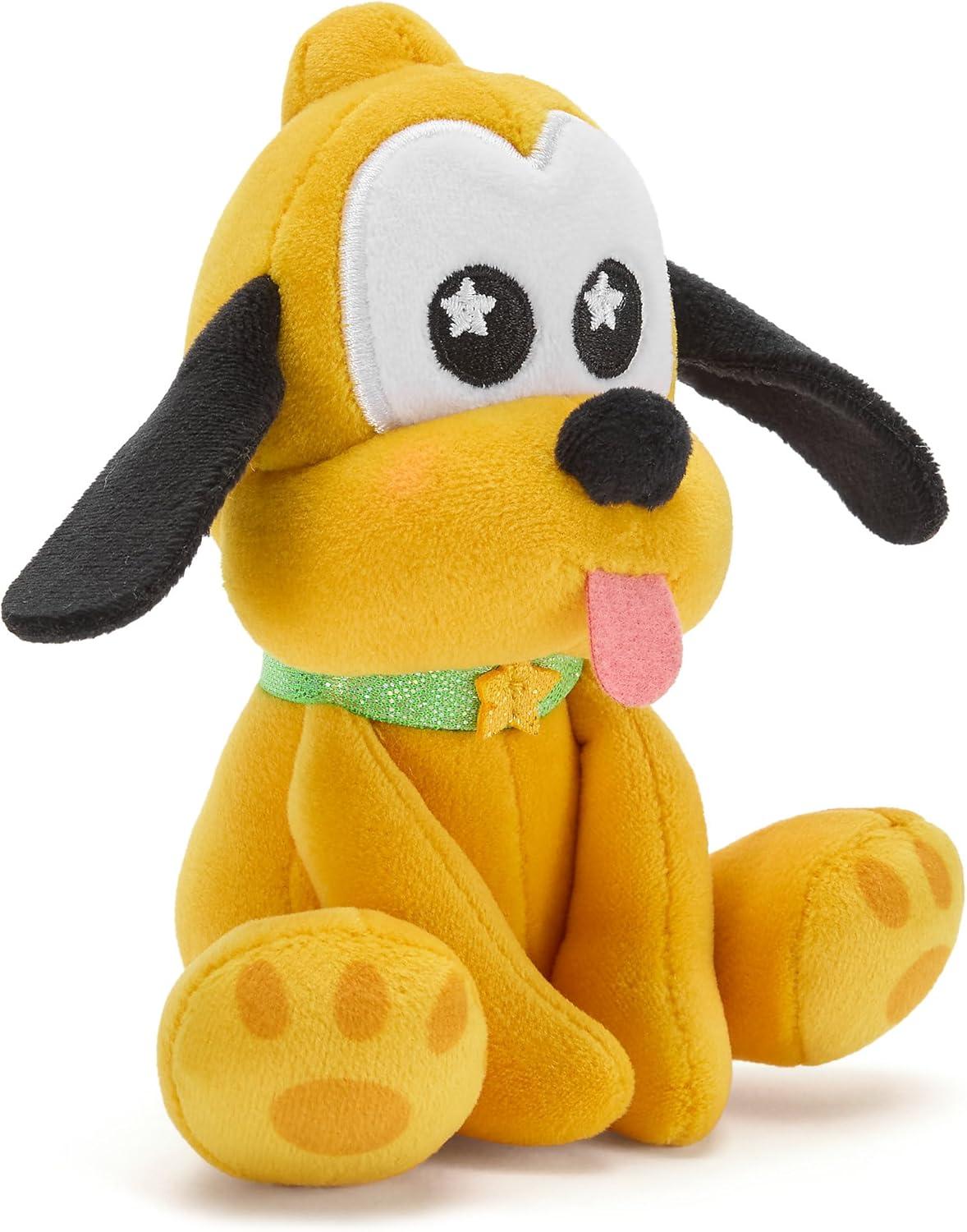 imageDISNEY STORE Official Villains Wishables Shimmer Series  Disney Blind Box Plush  5 Inch Mystery Toys with Detailed Micro Plush Sculpting Embroidered Stars and Shimmering OutfitsMickey  Friends