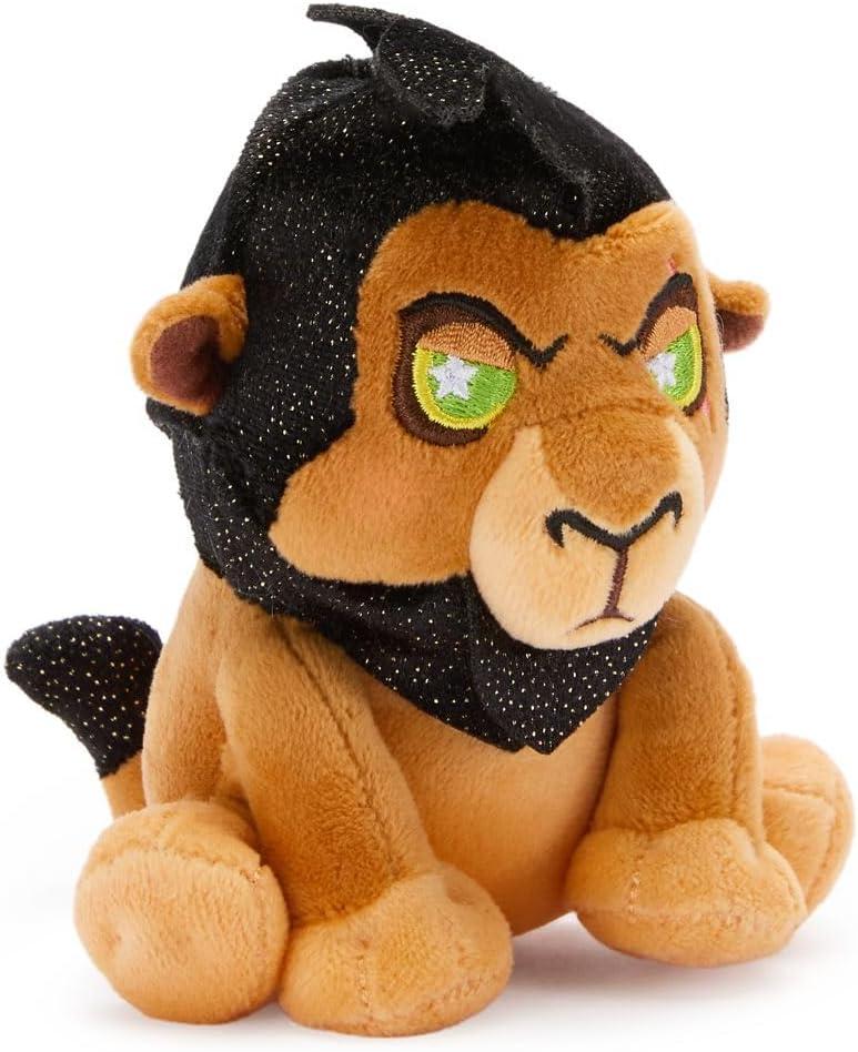 imageDISNEY STORE Official Villains Wishables Shimmer Series  Disney Blind Box Plush  5 Inch Mystery Toys with Detailed Micro Plush Sculpting Embroidered Stars and Shimmering OutfitsDisney Villains