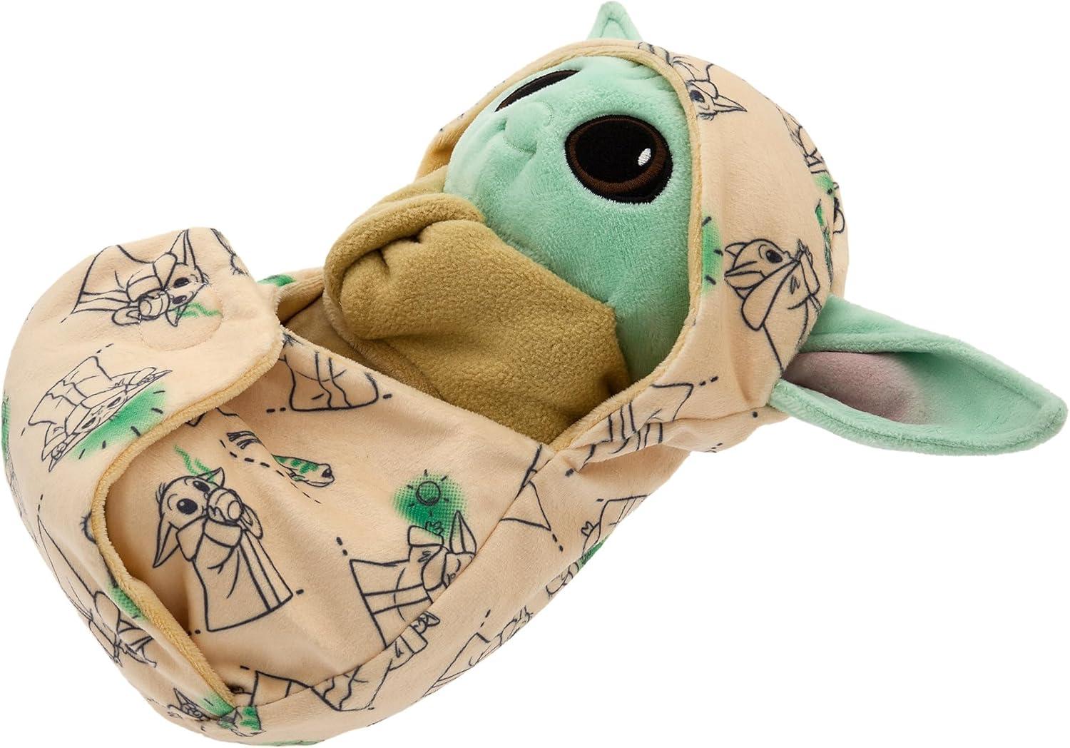 imageDISNEY STORE UnisexChildren Babies Collection Stitch Plush in Swaddle with Detailed Plush Features  Official Soft Toy  Stuffed Animals for BabiesGrogu