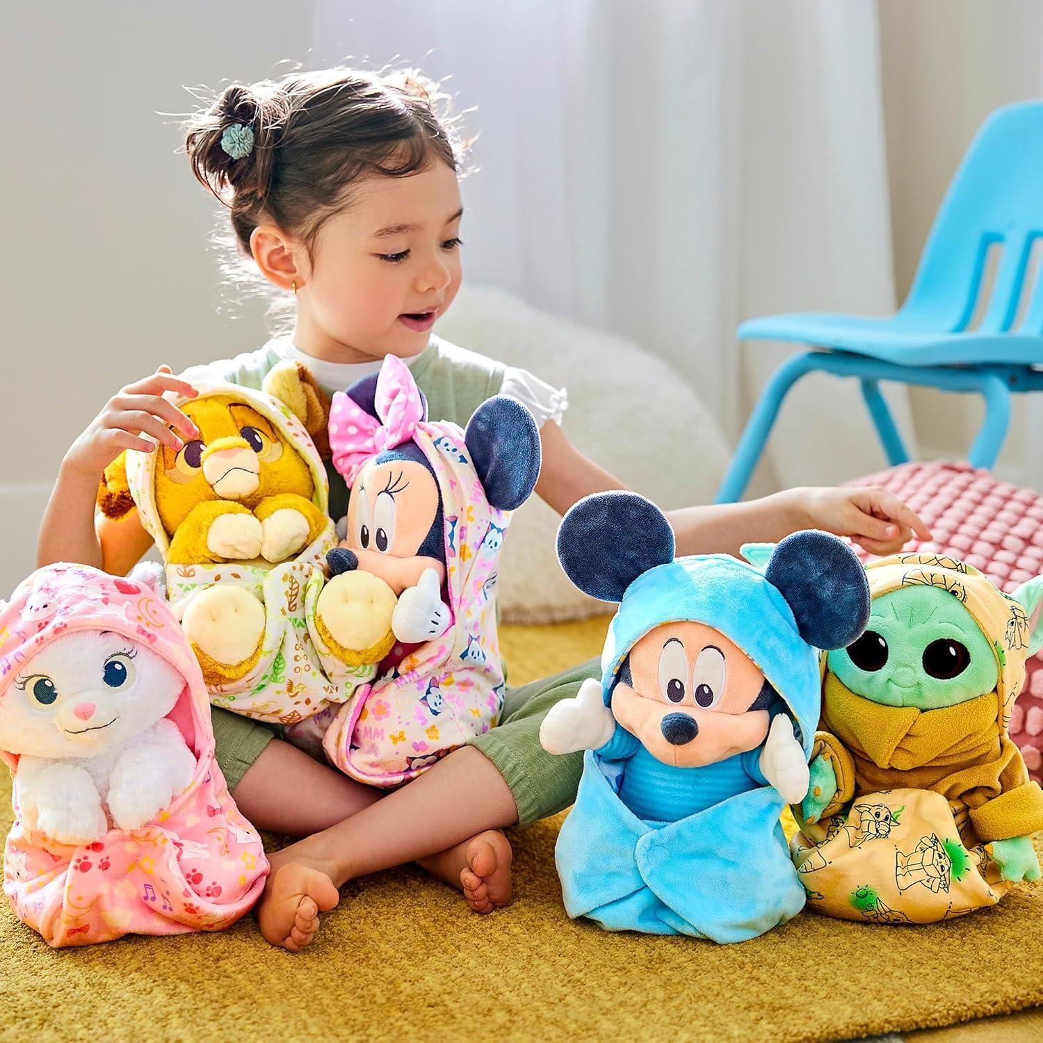 imageDISNEY STORE UnisexChildren Babies Collection Stitch Plush in Swaddle with Detailed Plush Features  Official Soft Toy  Stuffed Animals for BabiesGrogu