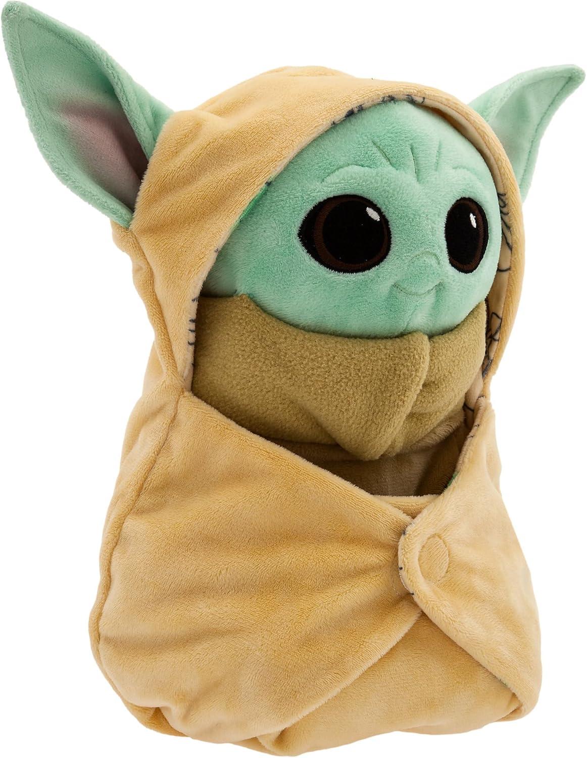 imageDISNEY STORE UnisexChildren Babies Collection Stitch Plush in Swaddle with Detailed Plush Features  Official Soft Toy  Stuffed Animals for BabiesGrogu