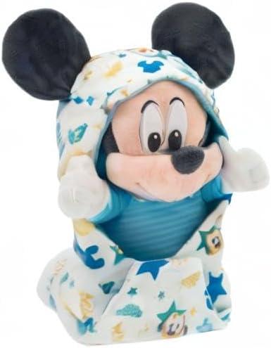 imageDISNEY STORE UnisexChildren Babies Collection Stitch Plush in Swaddle with Detailed Plush Features  Official Soft Toy  Stuffed Animals for BabiesMickey Mouse